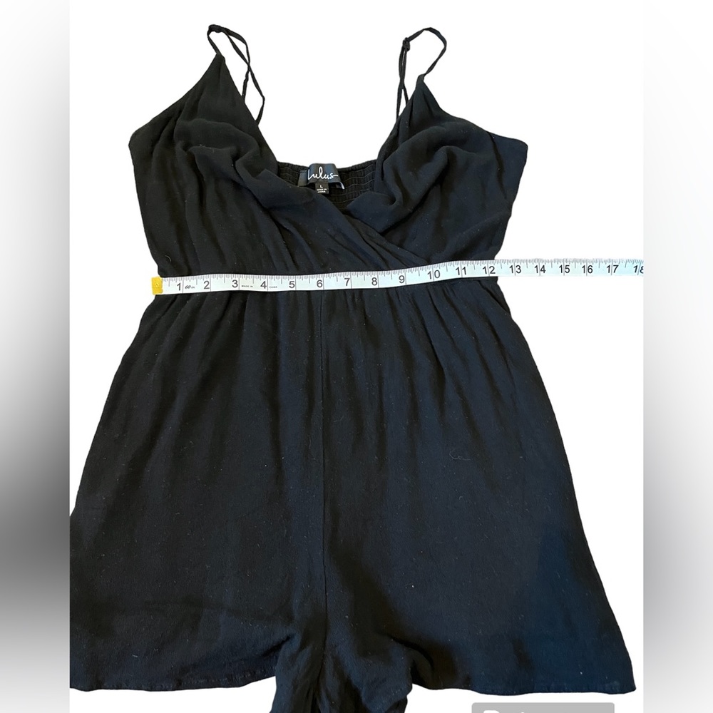 Lulus | Black Romper size L